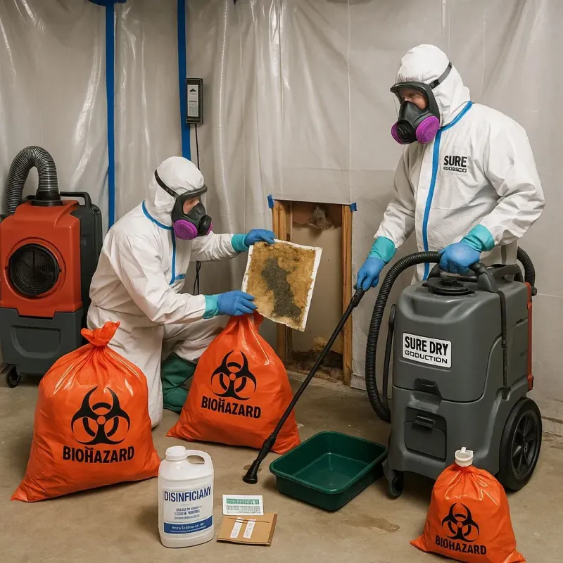 Contaminated Water Handling Protocols process in Temple, PA