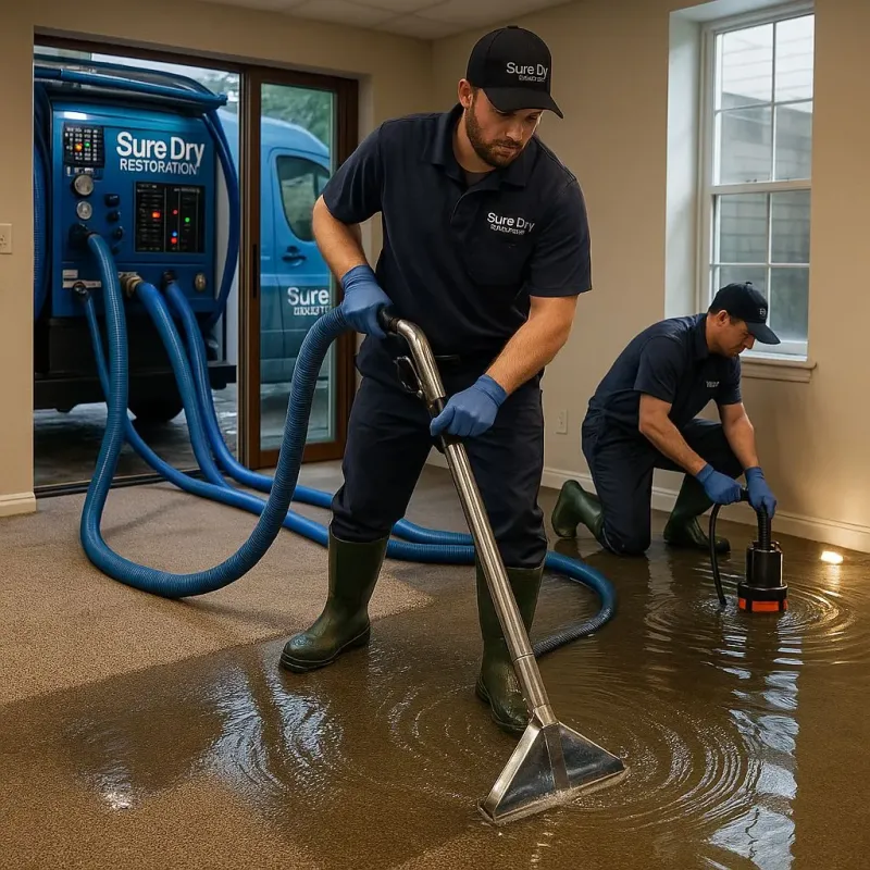 Water Extraction and Removal process in Temple, PA